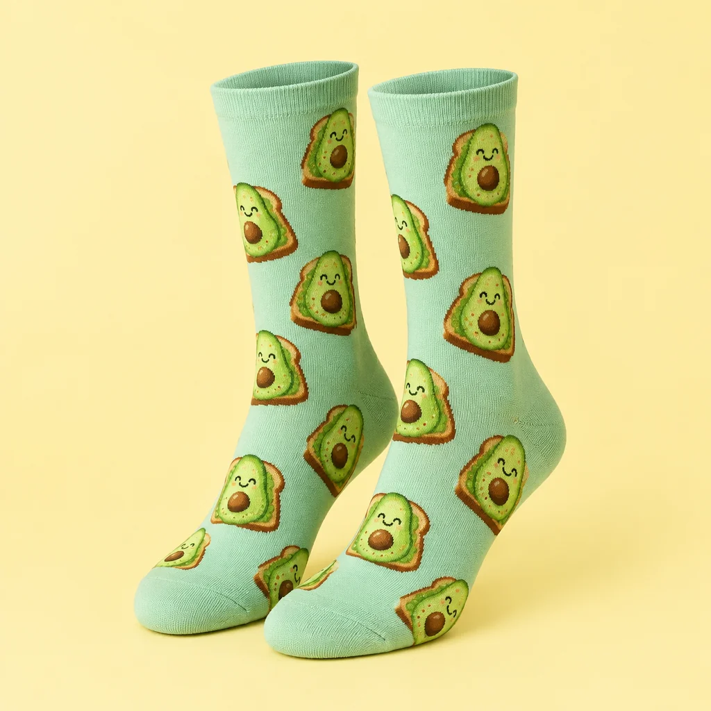 Avocado Toast Socks